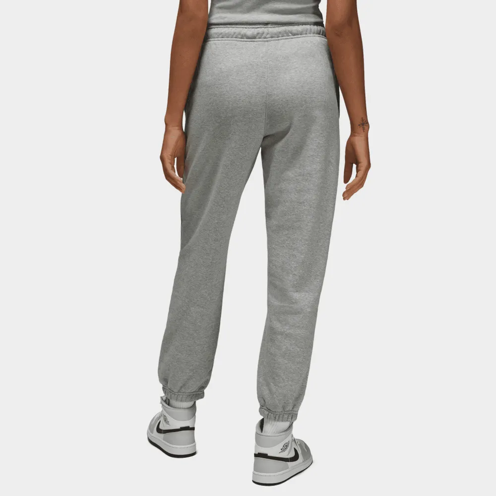 Jordan Women's Brooklyn Fleece Pants Dark Grey Heather / White