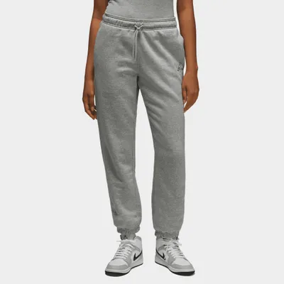 Jordan Women's Brooklyn Fleece Pants Dark Grey Heather / White