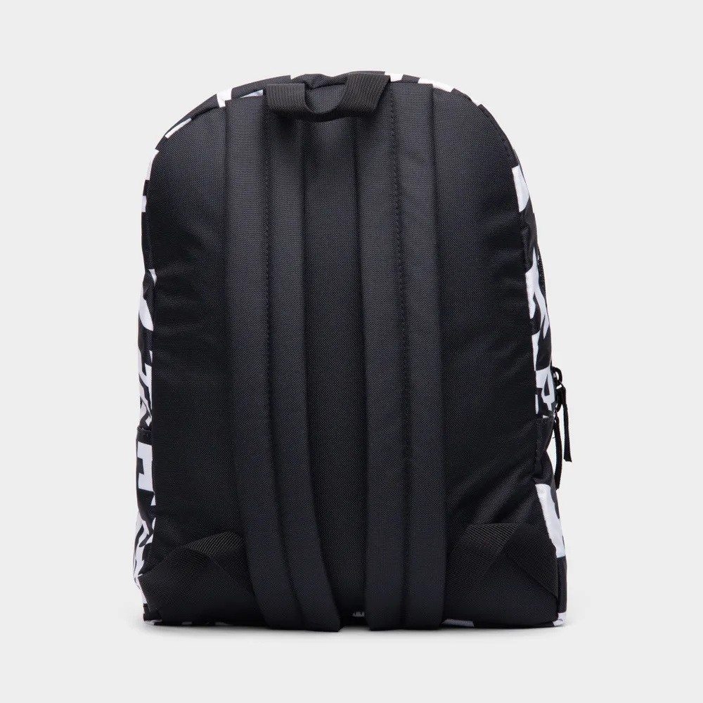 Nike Juniors’ Classic Printed Backpack Black / Black - White