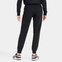 Nike Sportswear Women’s Club Fleece Mid-Rise Joggers Black / White