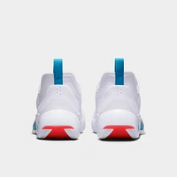 Jordan Luka 1 GS White / Metallic Silver - Neo Turquoise