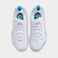 Jordan Luka 1 GS White / Metallic Silver - Neo Turquoise