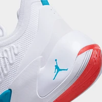 Jordan Luka 1 GS White / Metallic Silver - Neo Turquoise