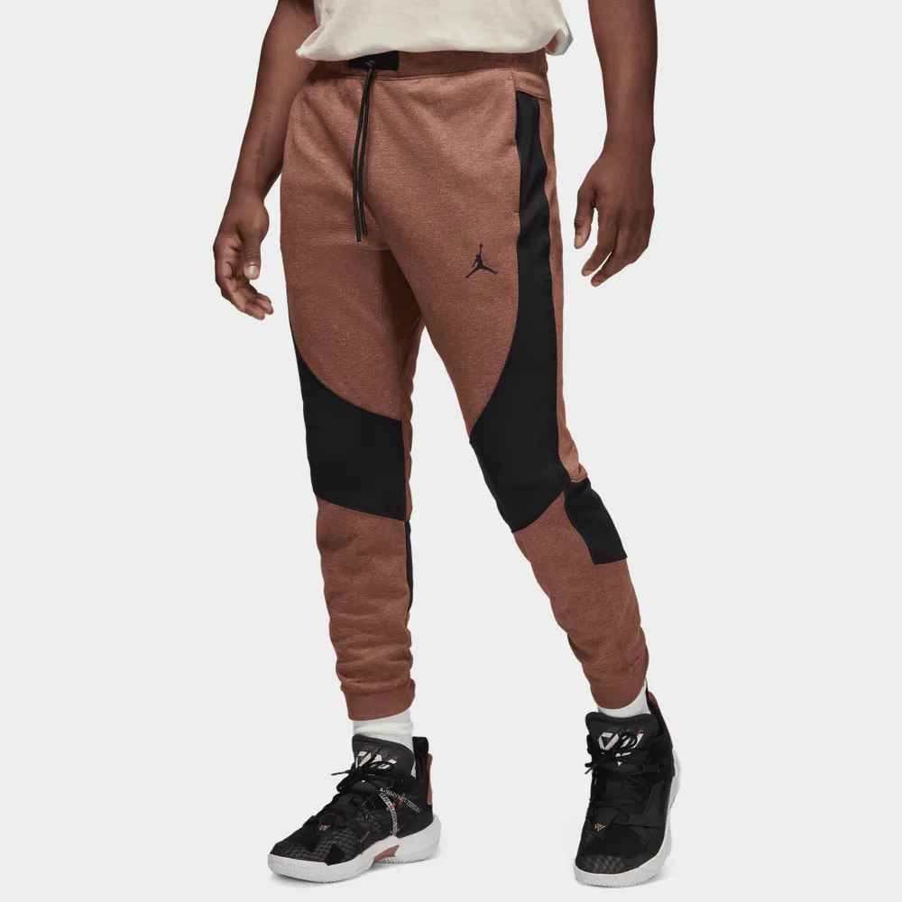 Jordan Dri-FIT Sport Crossover Fleece Pants Gym Red / Black