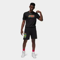 Jordan Flight MVP T-shirt Black / New Emerald - Infrared 23