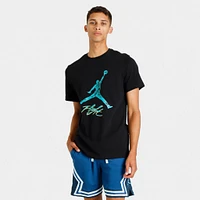 Jordan Essentials Jumpman T-shirt Black / New Emerald - Taxi