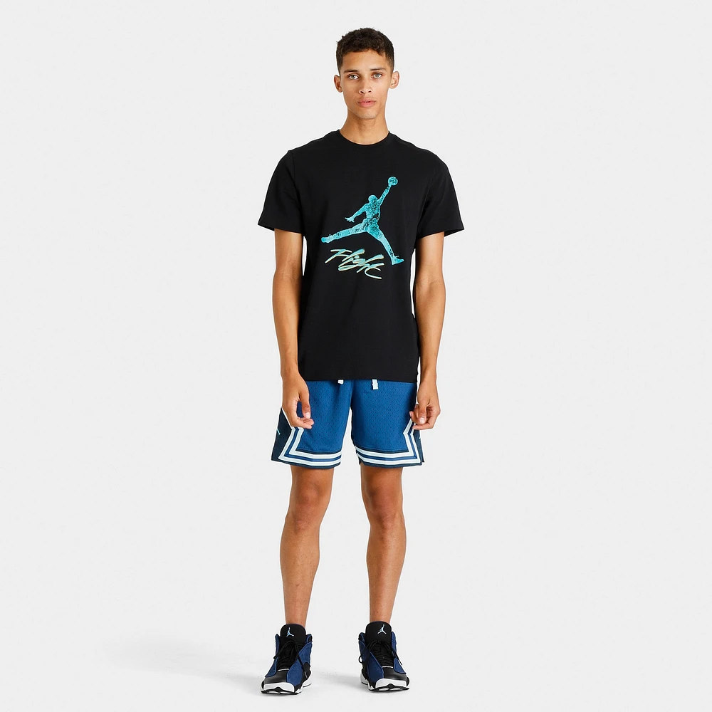 Jordan Essentials Jumpman T-shirt Black / New Emerald - Taxi