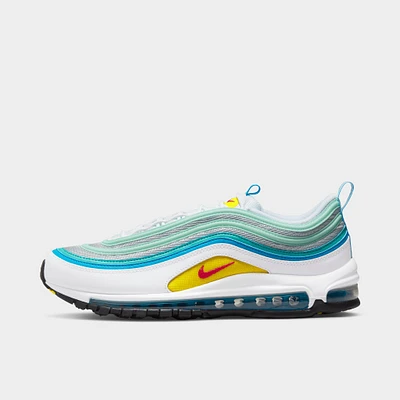 Nike Air Max 97 White / Siren Red - Laser Blue