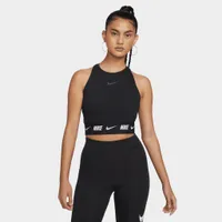 Nike Sportswear Women’s Cropped Tape Top / Black