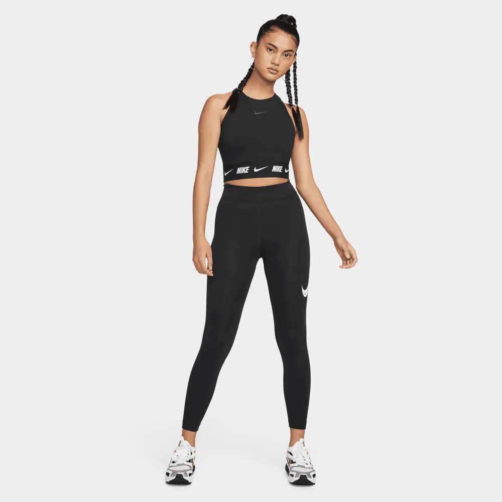 Nike Sportswear Women’s Cropped Tape Top / Black
