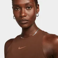 Nike Sportswear Women’s Cropped Tape Top / Cacao Wow