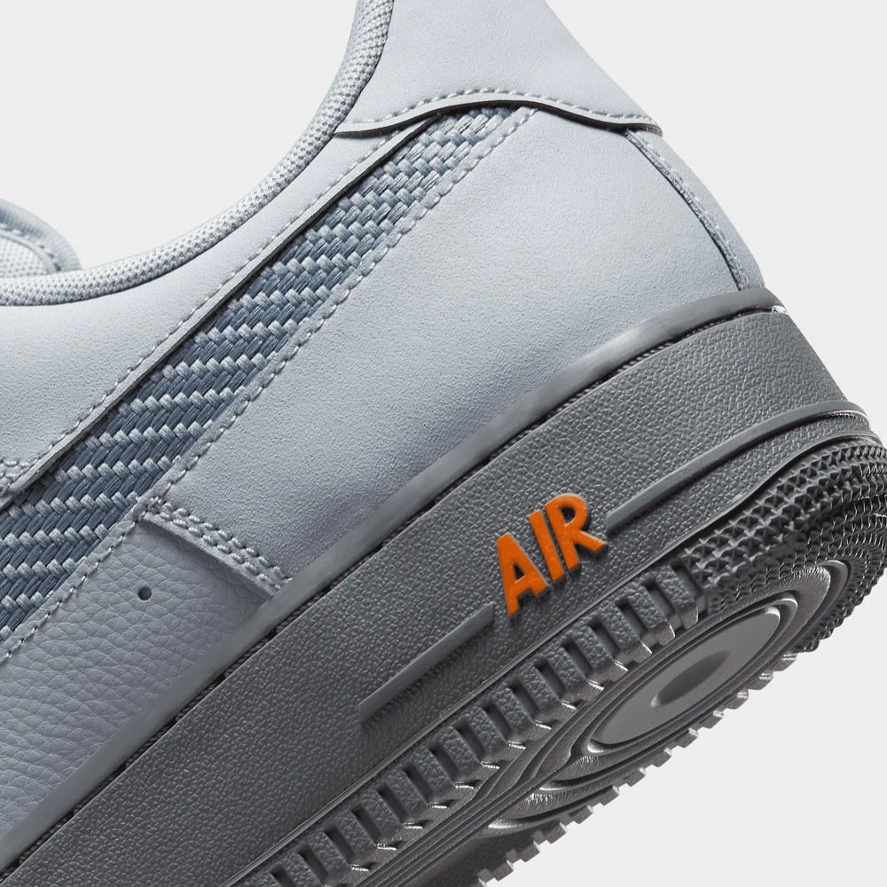 Nike Air Force 1 '07 LV8 J22 Wolf Grey / White - Kumquat
