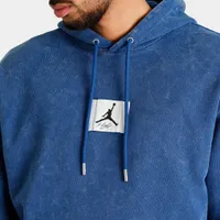 Jordan Essentials Washed Fleece Pullover Hoodie / French Blue