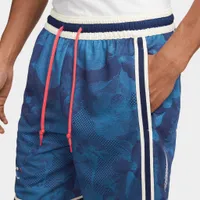 Nike DNA+ Floral Basketball Shorts / Blue Void