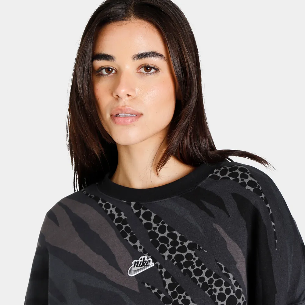 Nike Sportswear Women’s Fleece Sweatshirt / Black