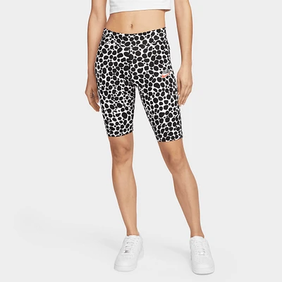 Nike Women's Sportswear Essential Bike Shorts Dark Smoke Grey / Black