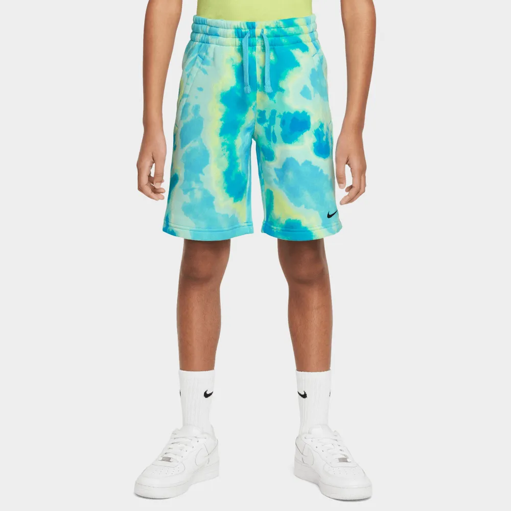 Nike Sportswear Junior Boys’ Club Tie-Dye Shorts / Glacier Blue