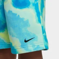 Nike Sportswear Junior Boys’ Club Tie-Dye Shorts / Glacier Blue