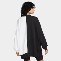 Nike Women’s Over-Oversized Fleece Dance Sweatshirt Black / White