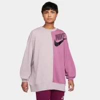 Nike Women’s Over-Oversized Fleece Dance Sweatshirt Plum Fog / Light Bordeaux