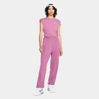 Nike Sportswear Women’s Loose Fleece Dance Pants / Light Bordeaux