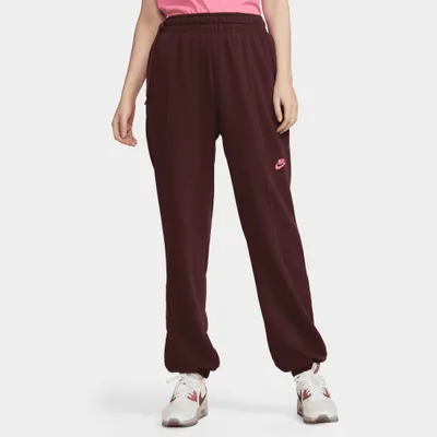 Nike Sportswear Women’s Loose Fleece Dance Pants / Burgundy Crush