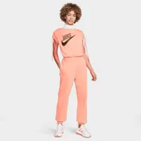 Nike Sportswear Women’s Loose Fleece Dance Pants / Crimson Bliss