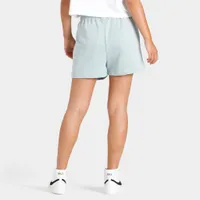 Nike Sportswear Women’s Fleece Shorts Ocean Cube / White