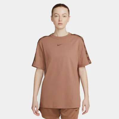 Nike Women’s Sportswear Boyfriend Tape T-shirt / Archaeo Brown