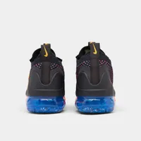 Nike Air VaporMax 2021 Flyknit GS Black / University Gold - Photo Blue