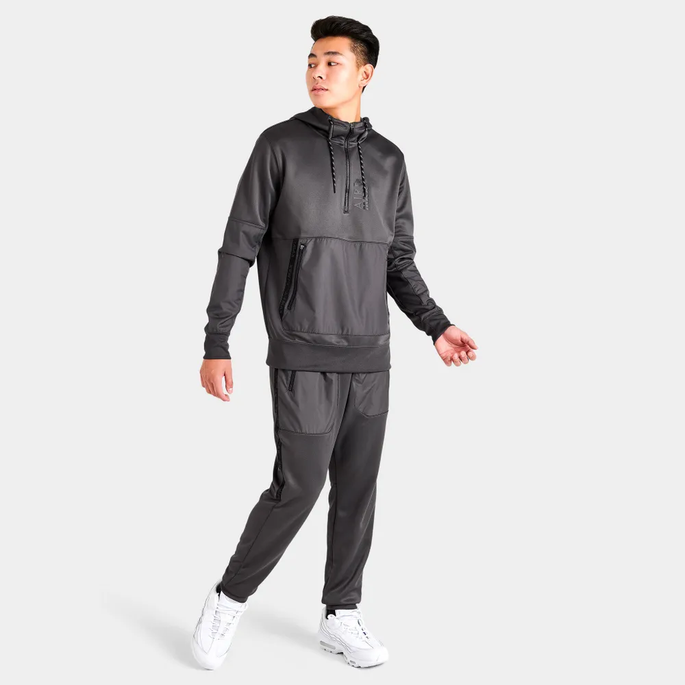 Nike Sportswear Air Max Graphic Half-Zip Hoodie Medium Ash / Black