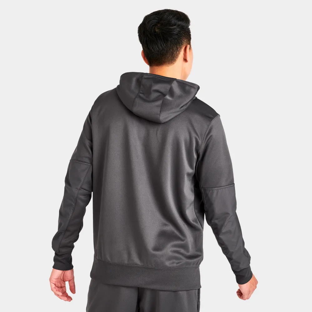 Nike Sportswear Air Max Logo Half-Zip Fleece Hoodie Off Noir