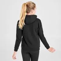 adidas Originals Juniors’ Trefoil Pullover Hoodie Black / White