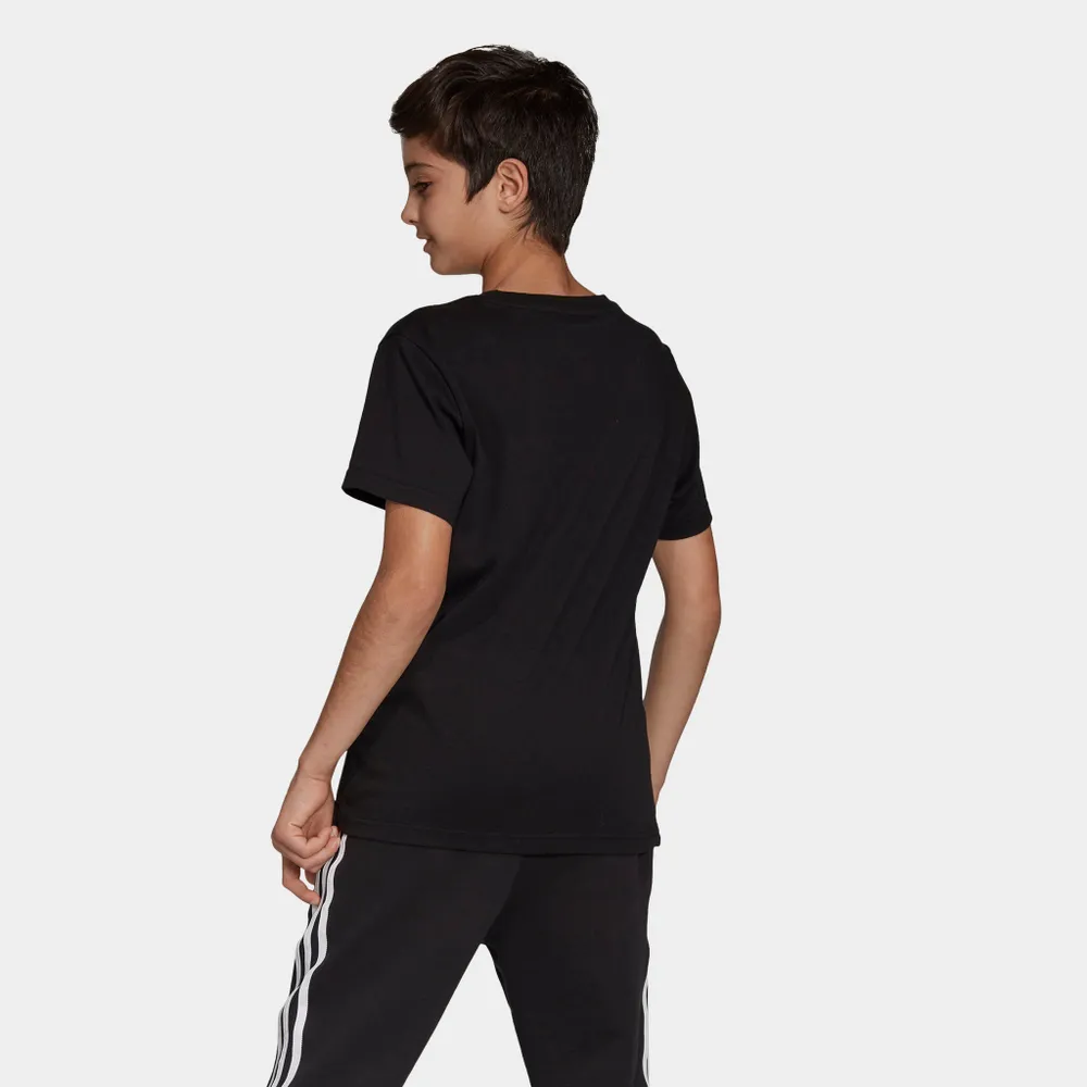 adidas Originals Juniors’ Trefoil T-Shirt Black / White