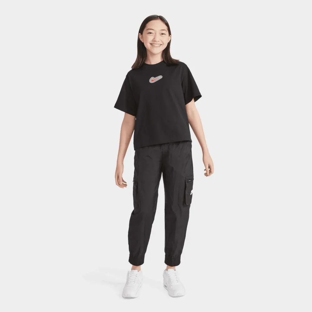 Nike Sportswear Junior Girls’ Boxy T-shirt / Black