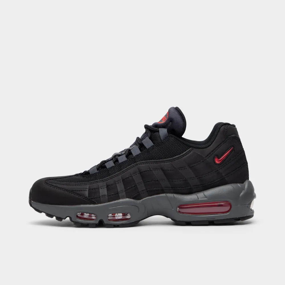 Nike Air Max 95 Black / University Red - Dark Grey