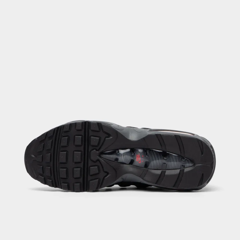 Nike Air Max 95 Black / University Red - Dark Grey