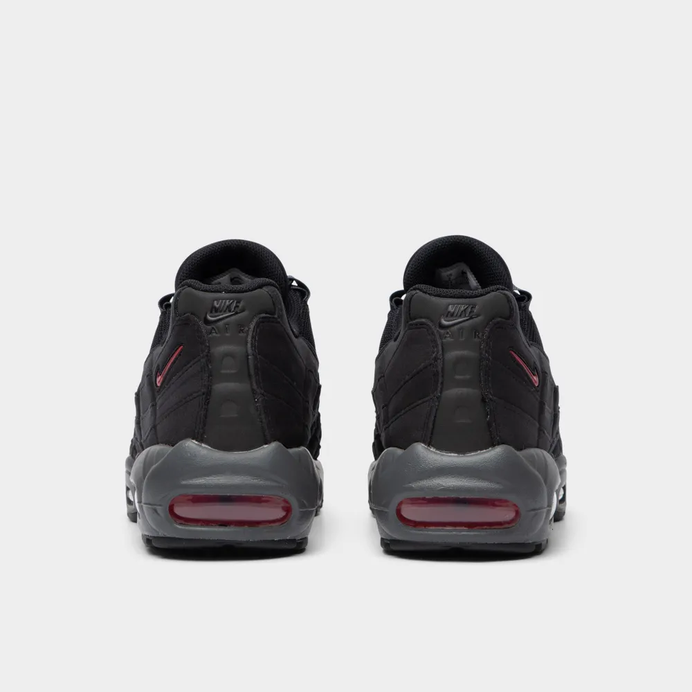 Nike Air Max 95 Black / University Red - Dark Grey