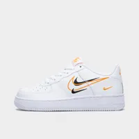 Nike Air Force 1 GS White / Kumquat - Black