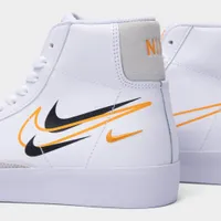 Nike Blazer Mid '77 GS White / Kumquat - Black