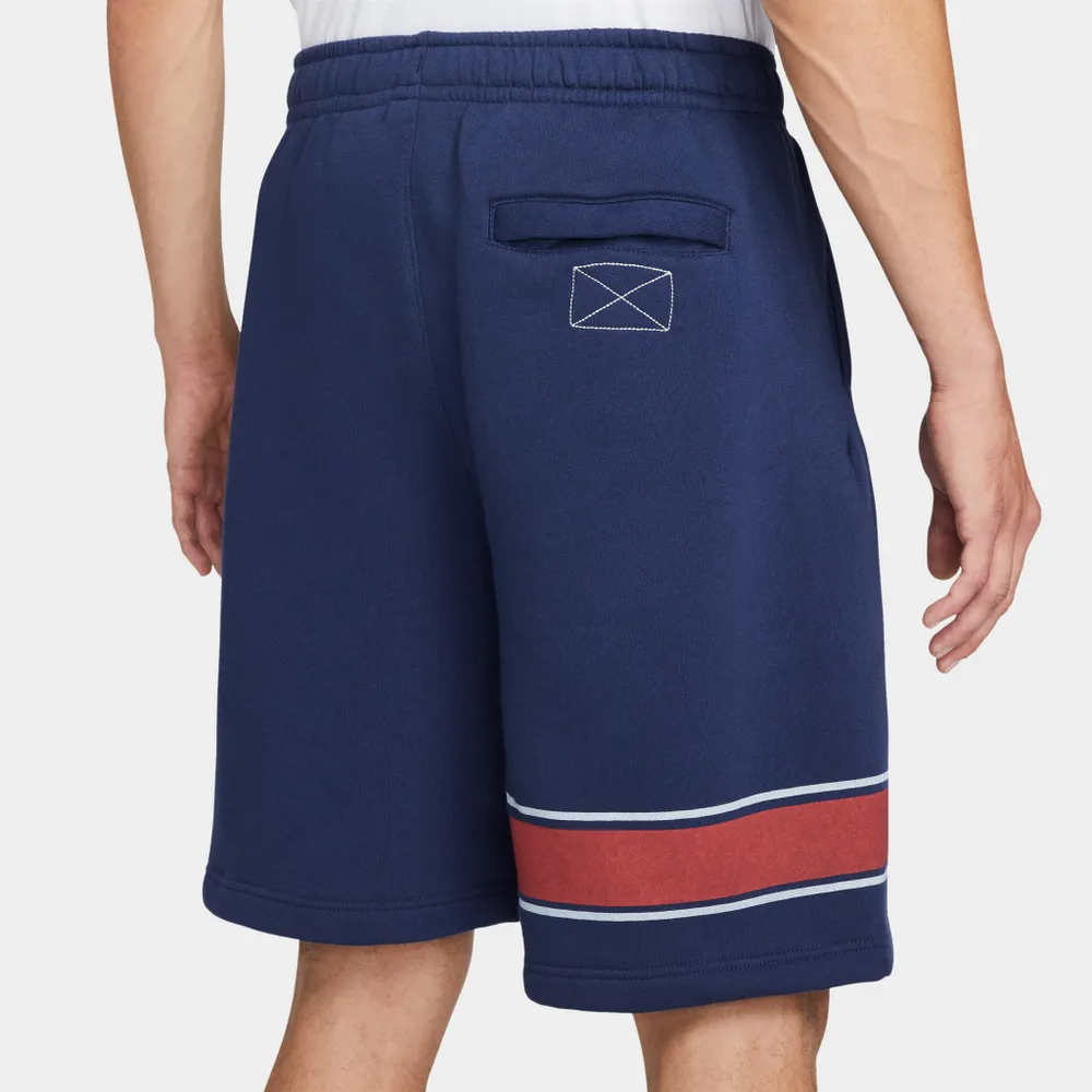 Nike Sportswear Club French Terry Varsity Shorts / Midnight Navy