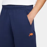 Nike Sportswear Club French Terry Varsity Shorts / Midnight Navy