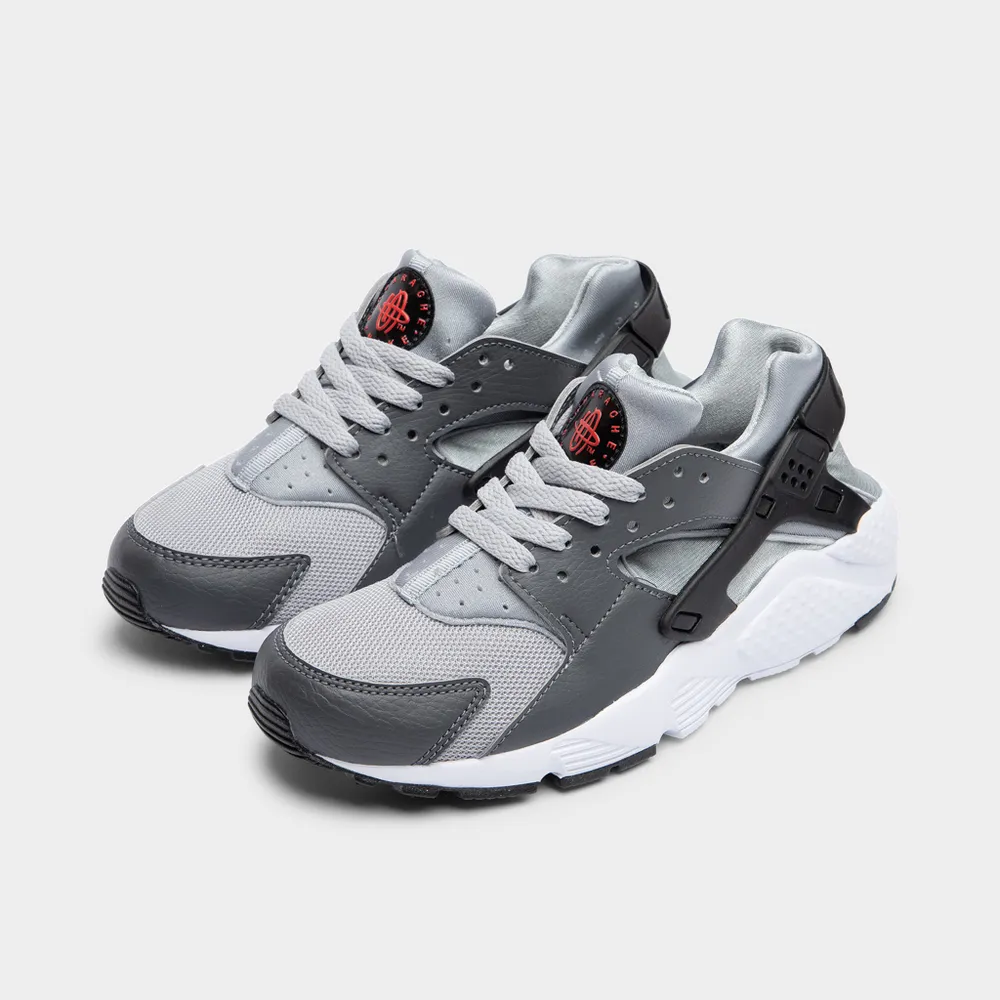 Nike Huarache Run GS Wolf Grey / Black - Dark