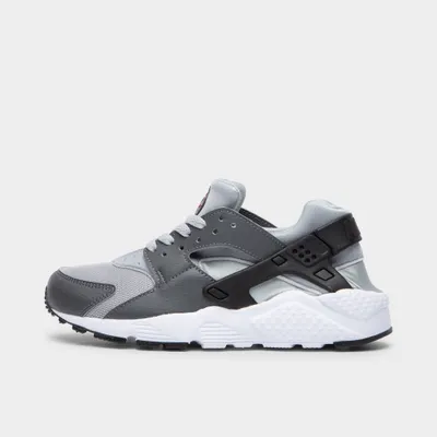 Nike Huarache Run GS Wolf Grey / Black - Dark