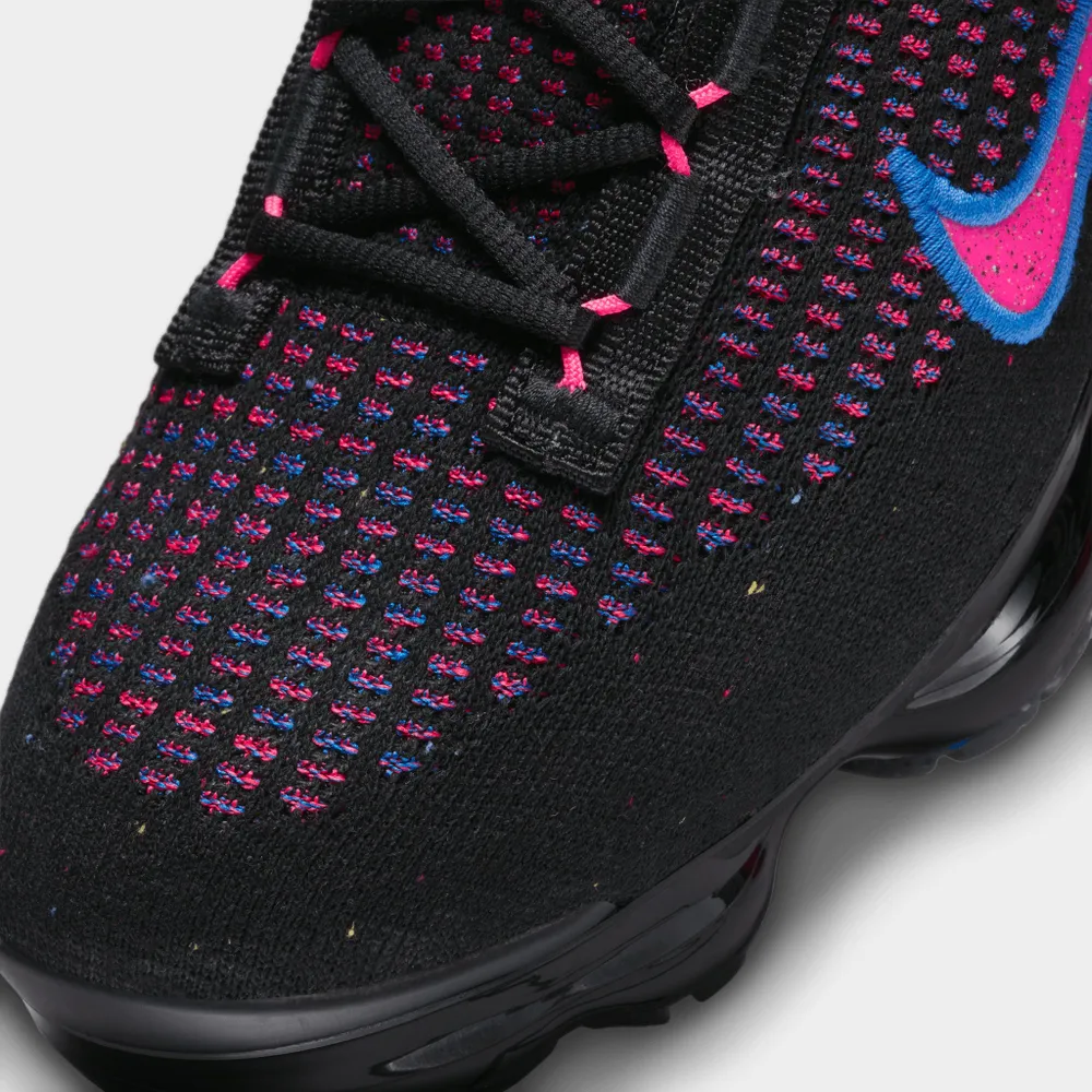 Nike Women’s Air VaporMax 2021 Flyknit Black / Hyper Pink - Racer Blue