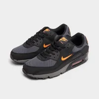 Nike Air Max 90 Black / Safety Orange - Iron Grey