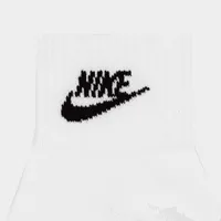 Nike Everyday Essential Ankle Socks (3 Pack) White / Black