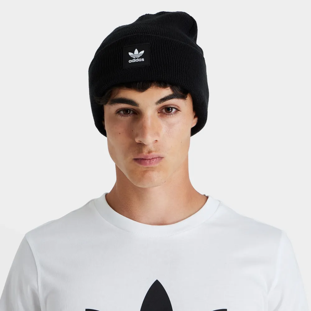 adidas Rib Cuff Beanie - Black, Unisex Lifestyle