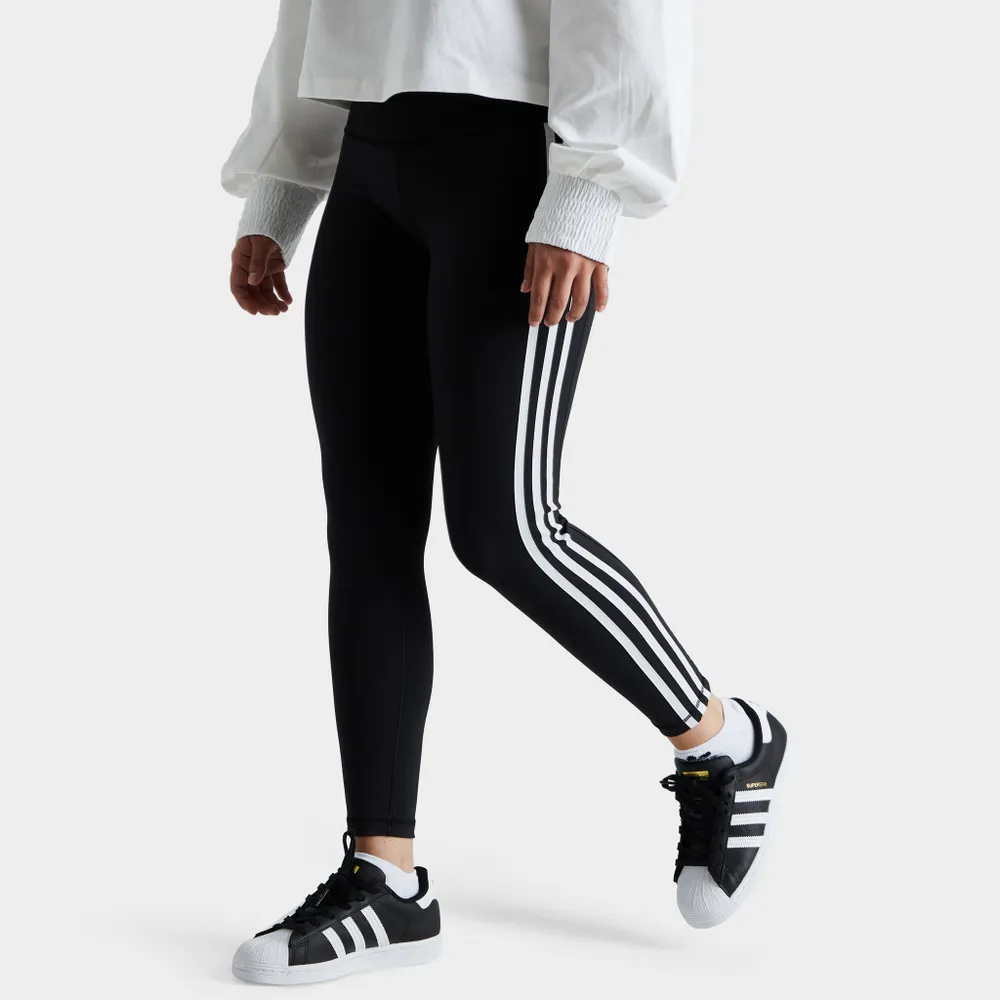 adidas Women’s Believe This 2.0 3-Stripes 7/8 Tights Black / White