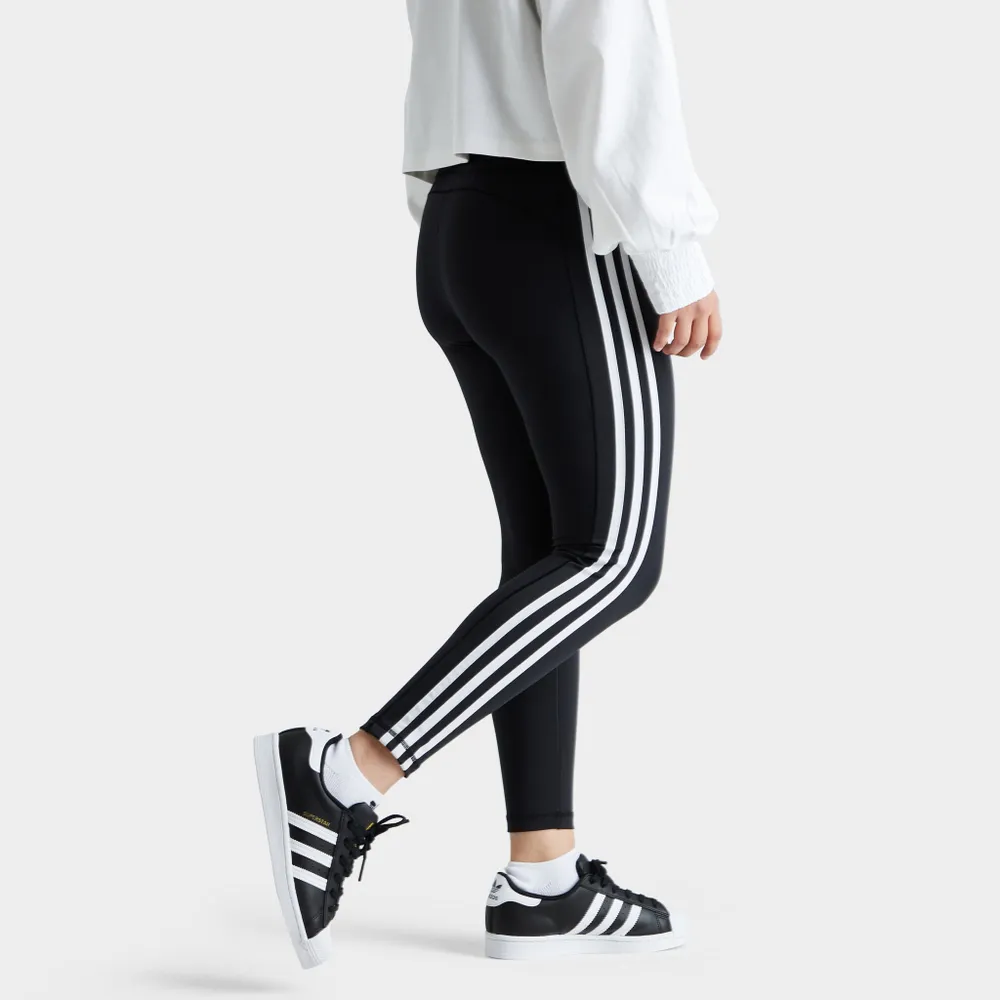 adidas Women’s Believe This 2.0 3-Stripes 7/8 Tights Black / White
